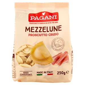 Pagani Mezzelune Prosciutto Crudo 250 g