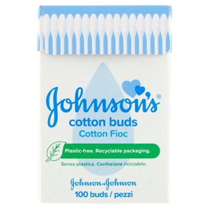 JOHNSON'S Baby, Cotton Fioc, 100% in Puro Cotone, per Tutta La Famiglia, 100pz