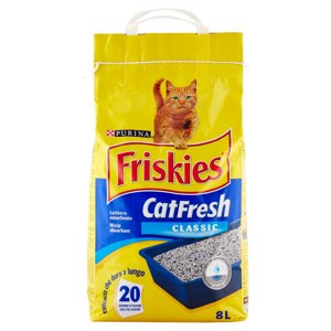 Purina Friskies Gatto CatFresh Classic Lettiera 8 L