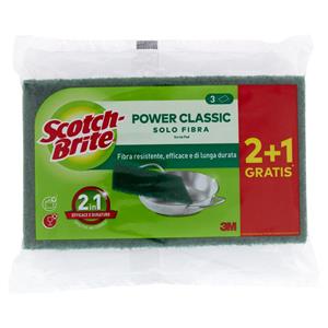 Scotch-Brite® Solofibra Classic, 2 pezzi + 1 in omaggio*