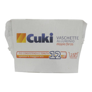 Cuki Cuoce Vaschette Alluminio Ø 8 cm 10 pz (TS21)