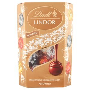 Lindt Cioccolatini Lindor Cioccolatini assortiti Scatola 200 g