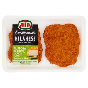 Aia Semplicemente alla Milanese Cotoletta di Pollo 0,280 kg