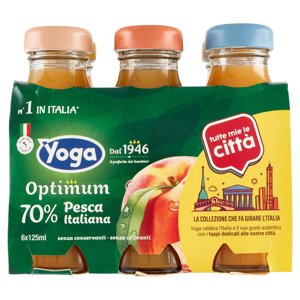 Yoga Optimum 70% Pesca Italiana 6 x 125 ml