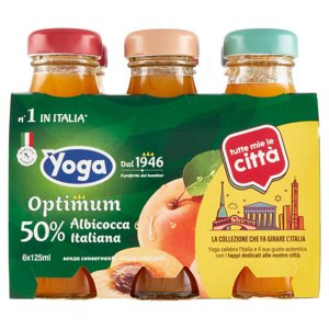 Yoga Optimum 50% Albicocca Italiana 6 x 125 ml