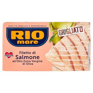 Rio mare Filetto di Salmone all'Olio Extra Vergine di Oliva Grigliato* 125 g