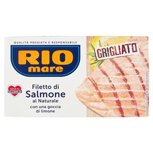 Rio mare Filetto di Salmone al Naturale con una goccia di limone Grigliato* 125 g