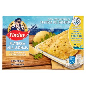 Capitan Findus Platessa alla Mugnaia con Limone e Prezzemolo 250 g