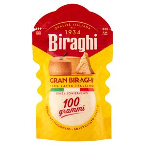 Biraghi Gran Biraghi Formaggio Stagionato Grattugiato Fresco 100 g