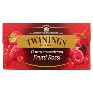 Twinings Tè nero aromatizzato Frutti Rossi 25 x 2 g