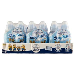 San Benedetto Baby Bottle Naturale P&P vassoio 6 x 4 x 0,25 L