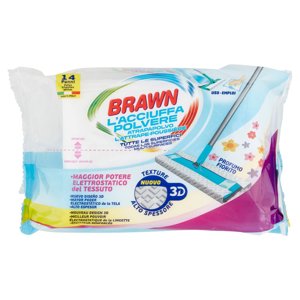 Brawn l'Acciuffa Polvere Tutte le Superfici Panni 14 pz