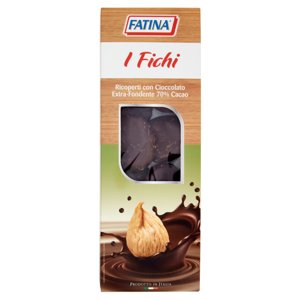 Fatina i Fichi Ricoperti con Cioccolato Extra-Fondente 70% Cacao 180 g