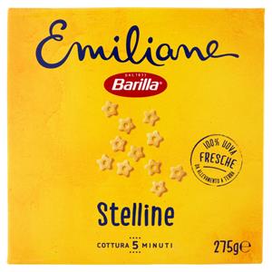 Barilla Emiliane Stelline Pasta all'Uovo 275g