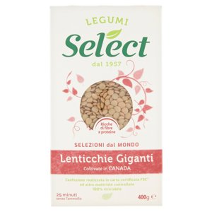 select i Legumi Lenticchie Giganti 400 g