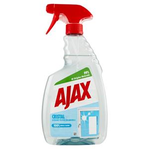 Ajax detersivo spray Cristal Vetri 100% Anti-Alone 750 ml