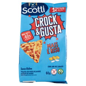 Riso Scotti Crock & Gusta Mais e Riso 60 g