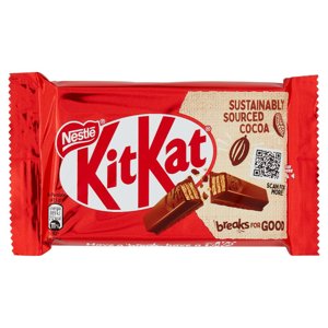 NESTLÉ KitKat Original Wafer croccante avvolto da Cioccolato al latte snack 41,5g