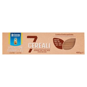 De Cecco 7 Cereali Spaghettoni Quadrati N° 413 400 g