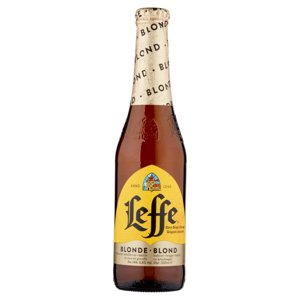 LEFFE BLONDE Birra bionda belga d'abbazia doppio malto bottiglia 33cl