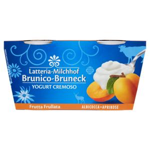 Latteria Brunico Yogurt Cremoso Frutta Frullata Albicocca 2 x 125 g