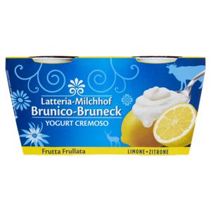 Latteria Brunico Yogurt Cremoso Frutta Frullata Limone 2 x 125 g