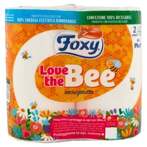 Foxy Love the Bee asciugatutto 2 pz