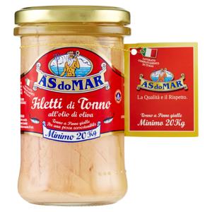 Asdomar Filetti di Tonno all'olio di oliva 250 g