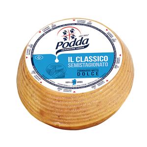 Il Classico Podda formaggio semistagionato dolce            