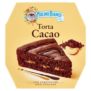 Mulino Bianco Torta Cacao con Albicocche 100% Italiane 590g