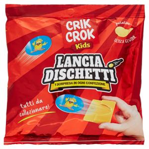 Crik Crok Kids patatine Lancia Dischetti 30 g