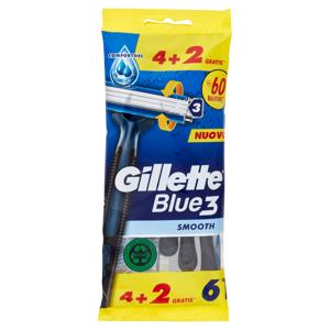 Gillette Blue3 Nitro Usa&Getta - 4 rasoi + 2 omaggio