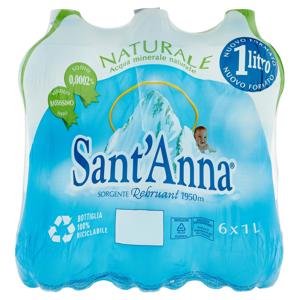 Sant'Anna Sorgente Rebruant 1950m Naturale  6 x 1 L