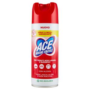 Ace Igiene Facile Spray a Secco Igienizzante 300 ml