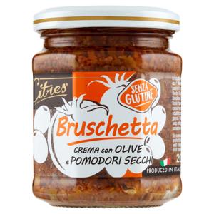 Citres Bruschetta Crema con Olive e Pomodori Secchi 200 g