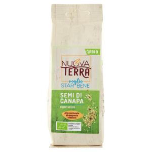 Nuova Terra voglio Star Bene Semi di Canapa Bio 150 g