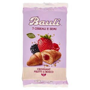 Bauli Croissant 7 Cereali e Semi Frutti di Bosco 6 x 45 g