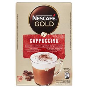 NESCAFÉ Cappuccino Solubile, 10 Bustine 140g