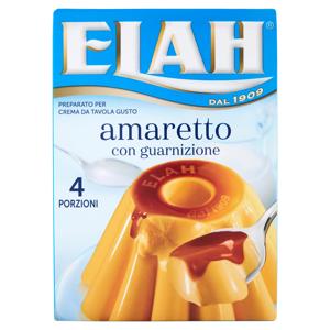 Elah Praparato per Crema da Tavola Gusto amaretto con guarnizione 95 g