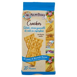 Mulino Bianco Cracker non Salati con Farina Sostenibile 500g