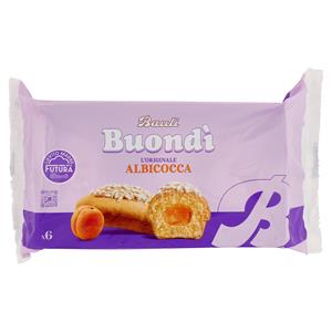 Bauli Buondì l'Originale Albicocca 6 x 43 g