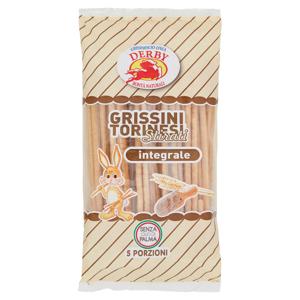 Grissinificio Linea Derby Grissini Torinesi Stirati integrale 5 x 50 g