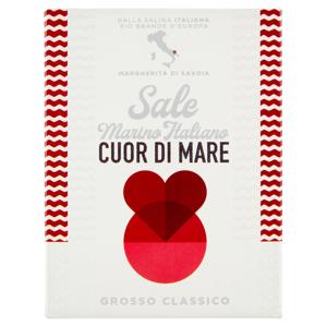 Cuor di Mare Sale Marino Italiano Grosso Classico 1000 g