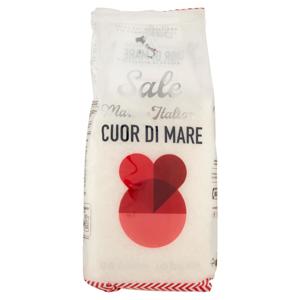 Cuor di Mare Sale Marino Italiano Grosso Iodato 1000 g