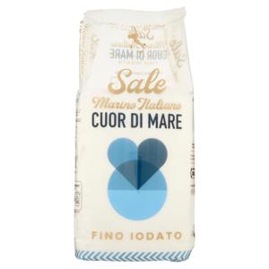 Cuor di Mare Sale Marino Italiano Fino Iodato 1000 g