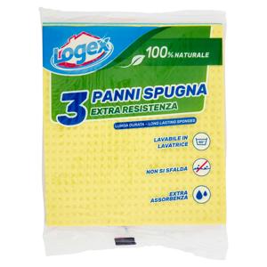 Logex Panni Spugna Extra Resistenza 3 pz