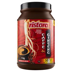 ristora Preparato Istantaneo per Bevanda al Gusto Caffè & Ginseng 1 kg