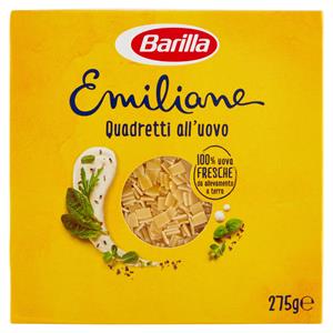 Barilla Emiliane Quadretti Pasta all'Uovo 275g