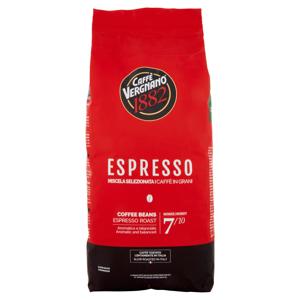 Caffè Vergnano 1882 Espresso Miscela Selezionata Caffè in Grani 1000 g