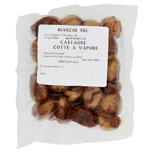 Bianchi Castagne Cotte a Vapore 200 g